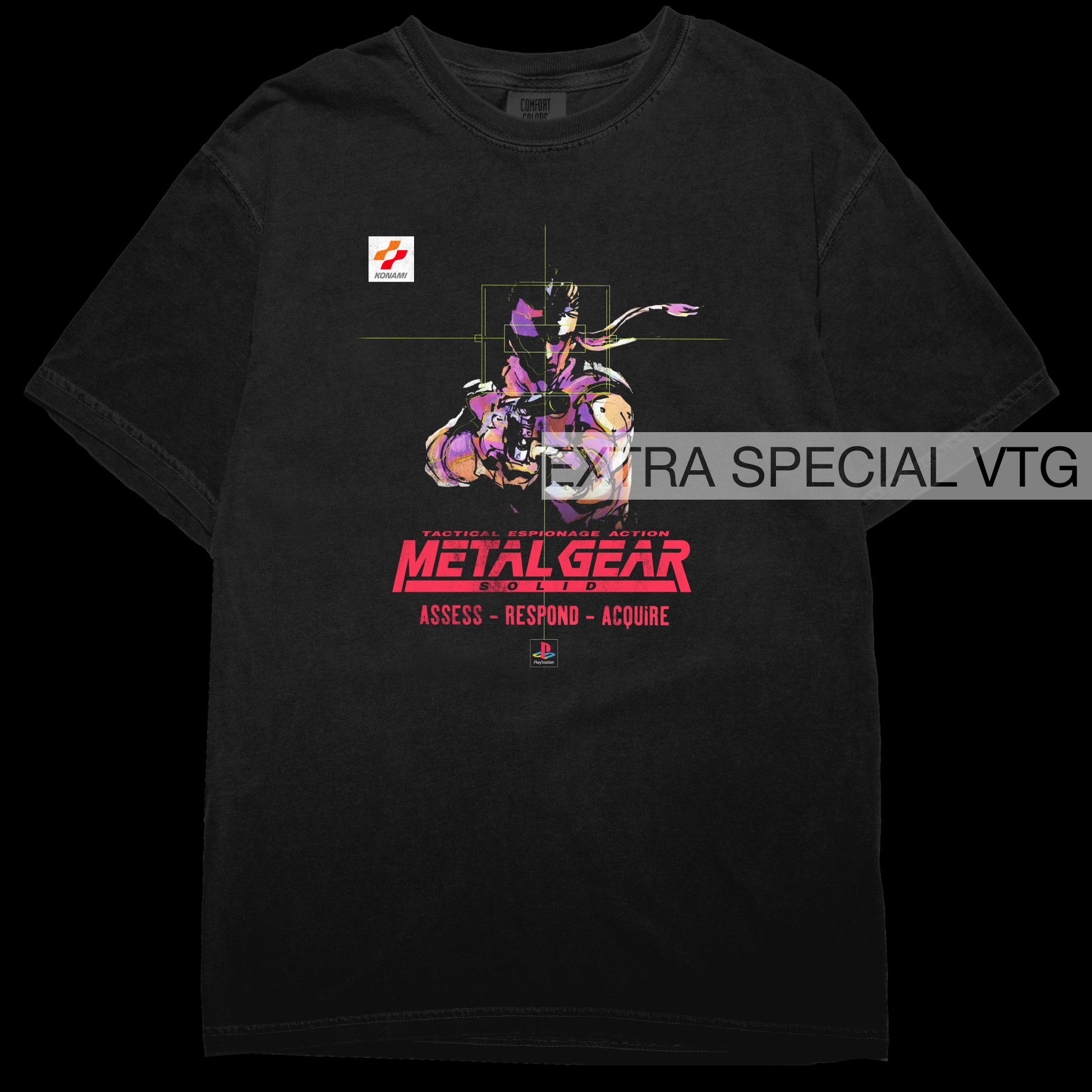 Metal Gear Solid Shirt | Assess Respond Acquire