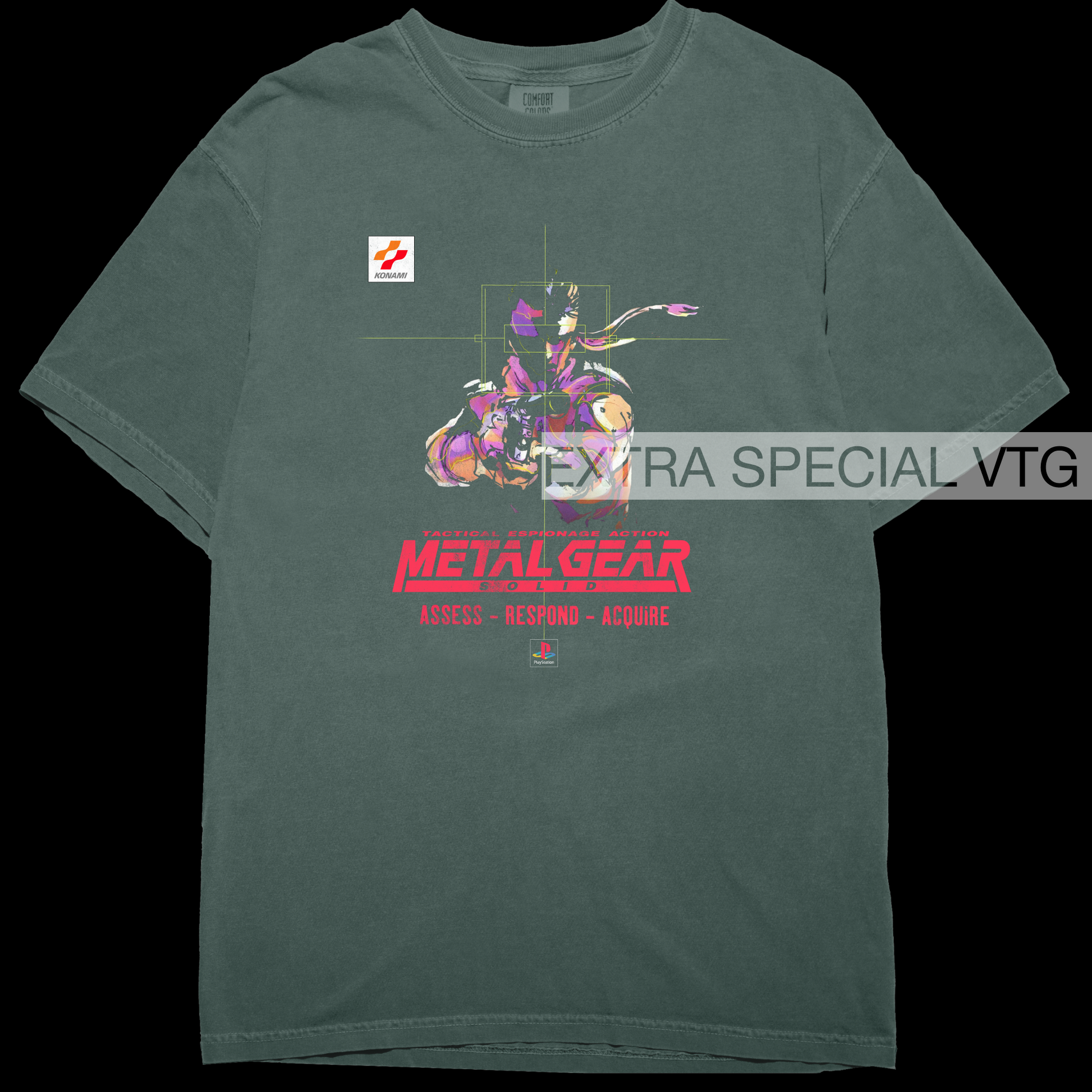 Metal Gear Solid Shirt | Assess Respond Acquire