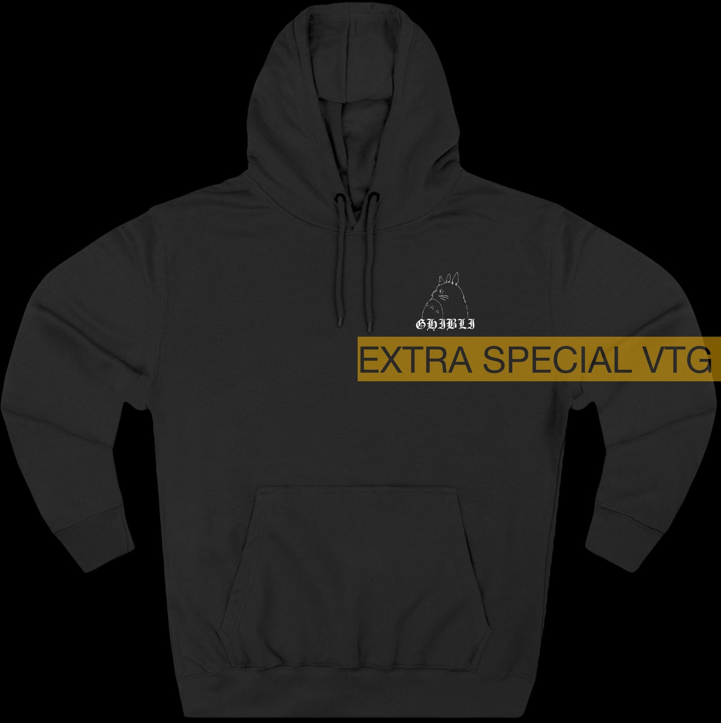 Spirited Away Hoodie | Black Metal Anime Hoodie