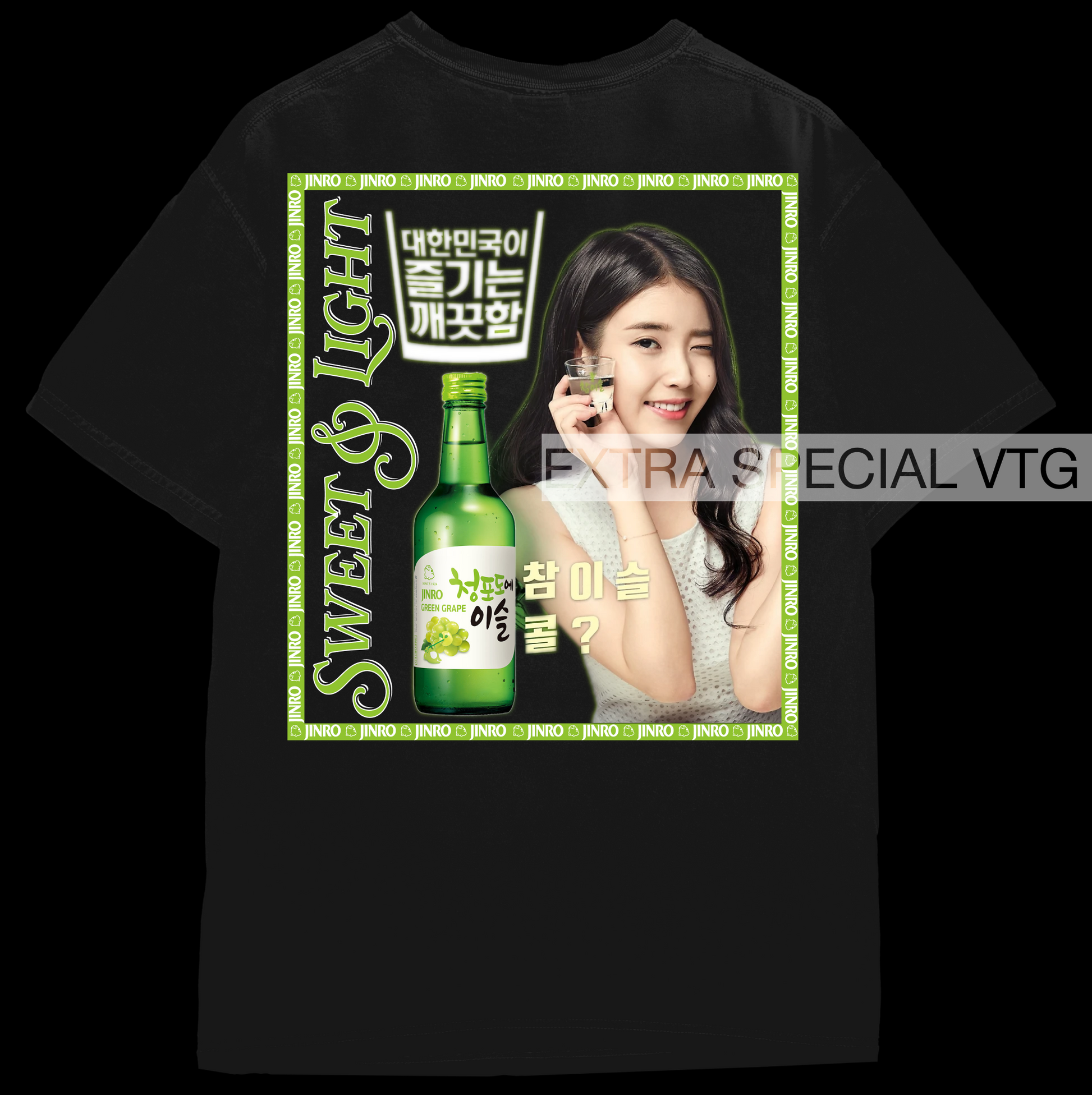 Korean Vintage Kpop Idol Jinro Soju T-Shirt