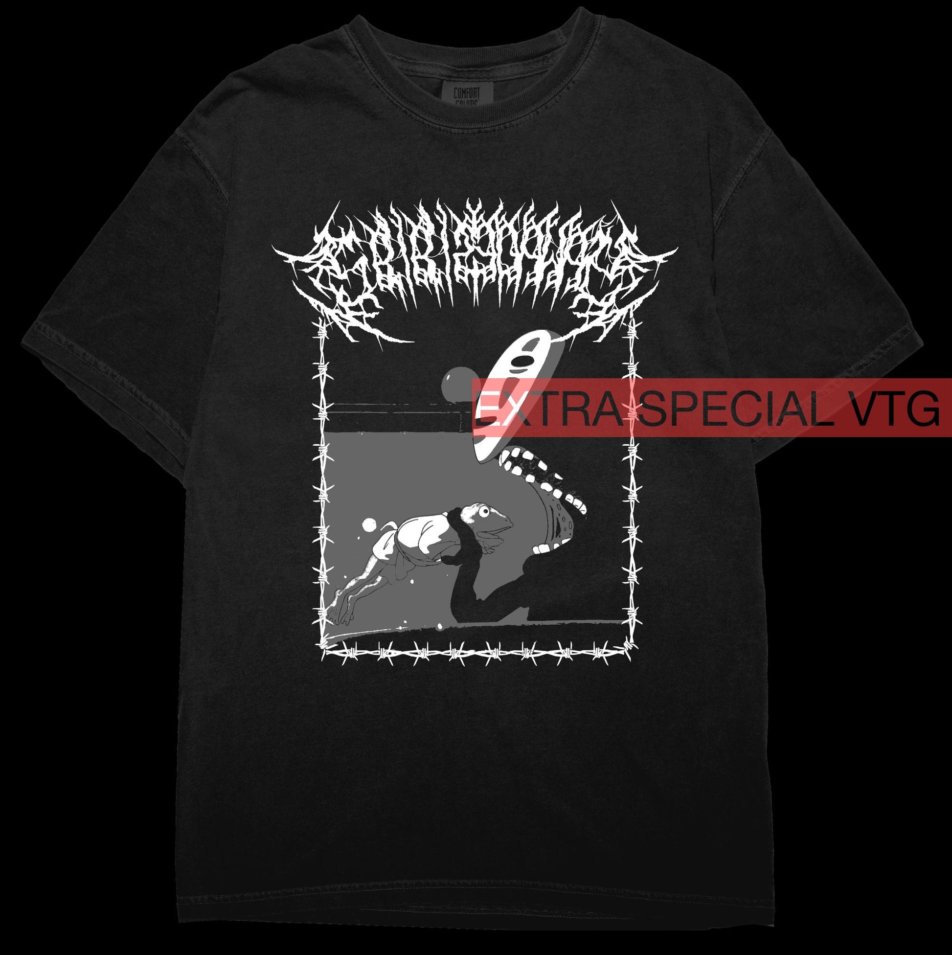 No Face Shirt | Black Metal Anime Shirt