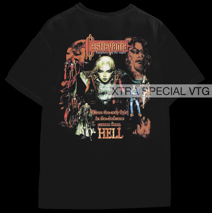 Vintage Castlevania Symphony Of The Night Shirt | Back Print