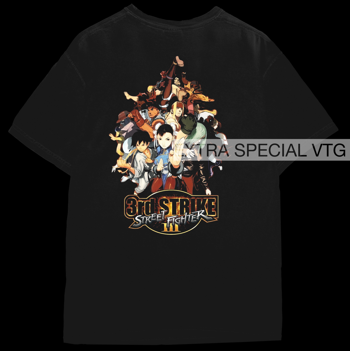 Street Fighter III 3rd Strike Shirt | Back Print