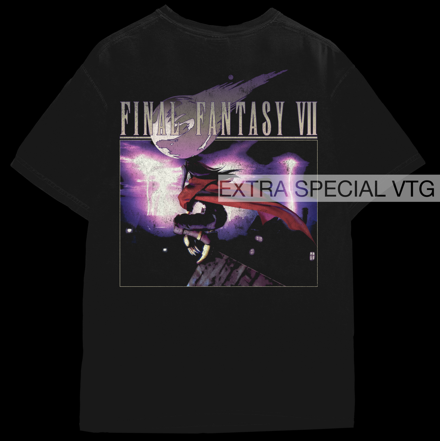 Final Fantasy VII Vincent Shirt | Back Print