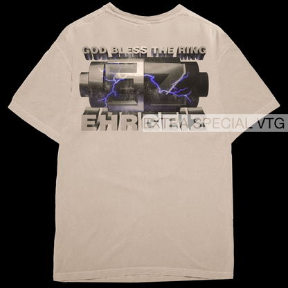 【THE MOZZ】Bello Pintuck Shirring T-shirt Ehrgeiz Shirt | Back Print – Extra Special Vintage