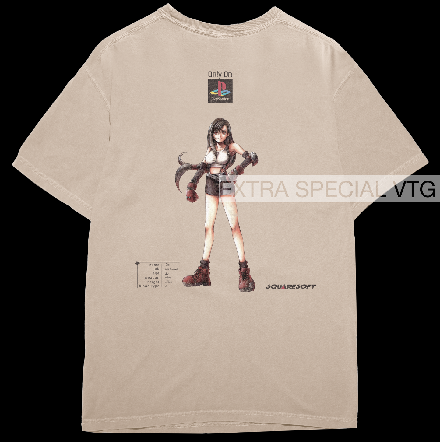 Final Fantasy VII Tifa Shirt | Back Print