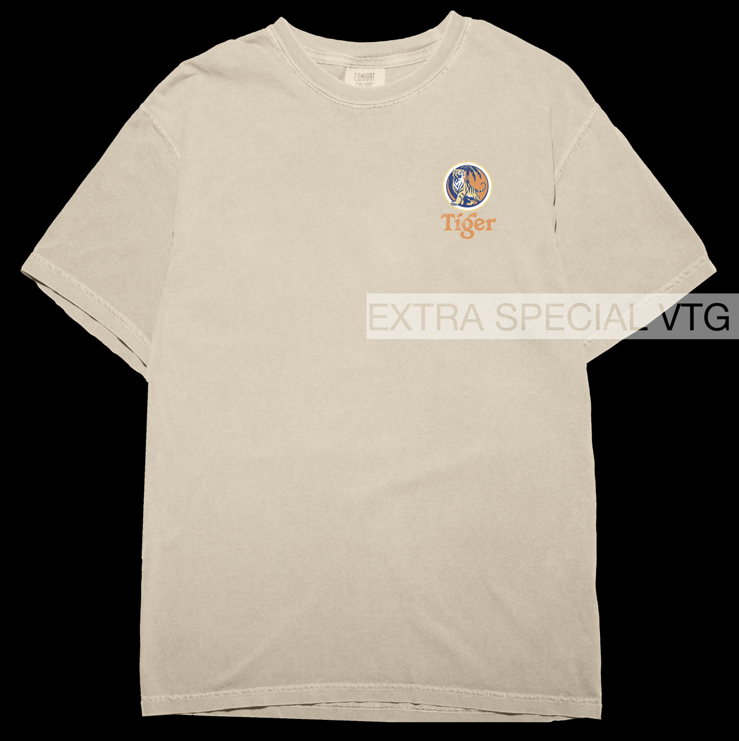 Sagat Tiger Beer Shirt | Street Fighter Shirt | Back Print