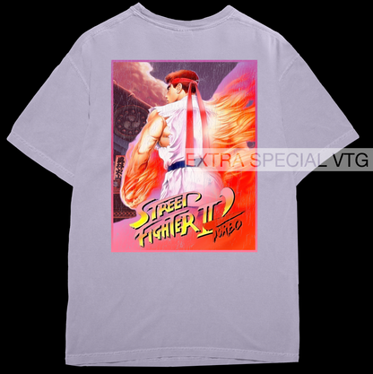Street Fighter II Turbo Shirt | Back Print