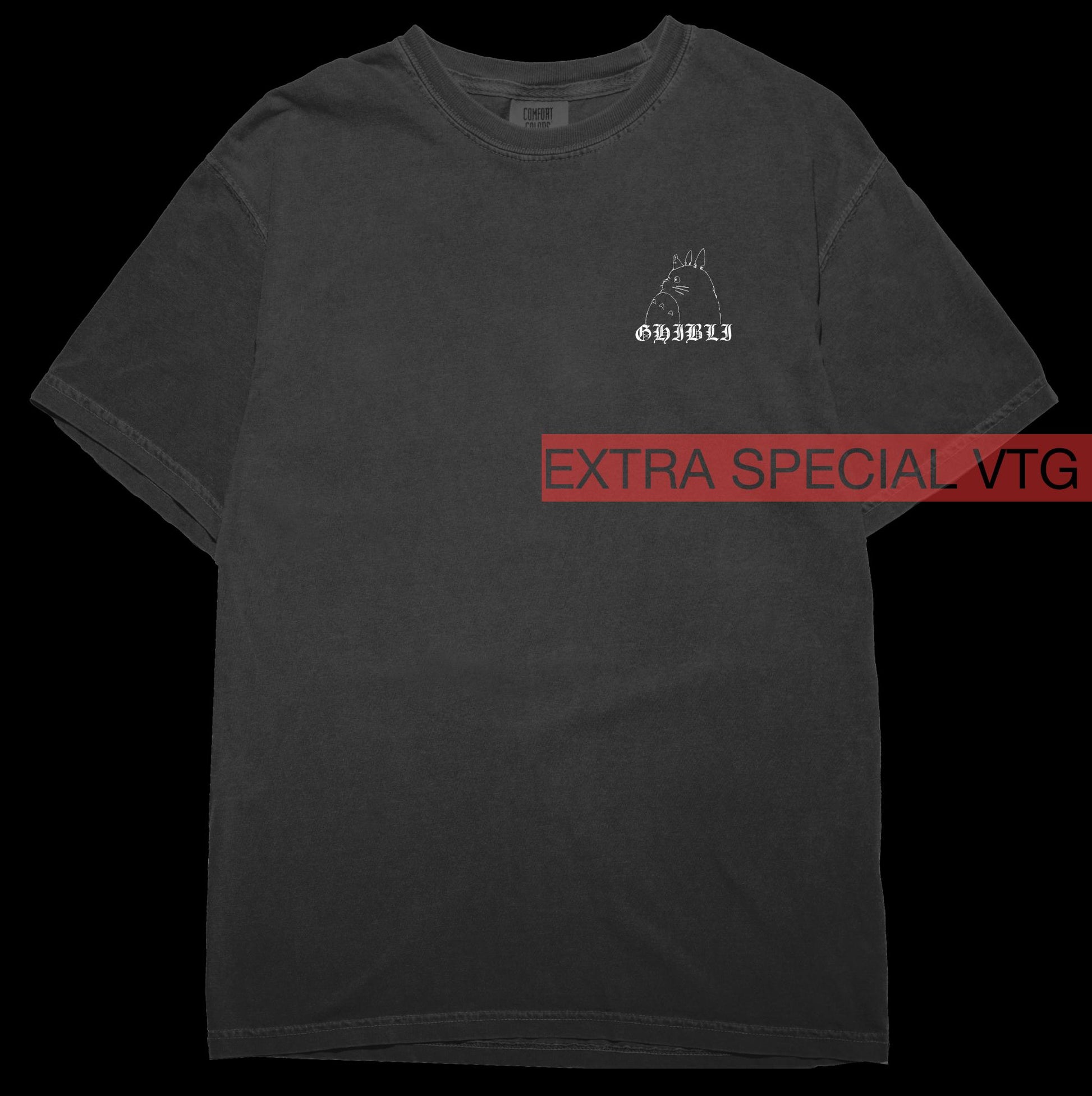 Spirited Away Shirt | Back Print | Black Metal Anime Shirt