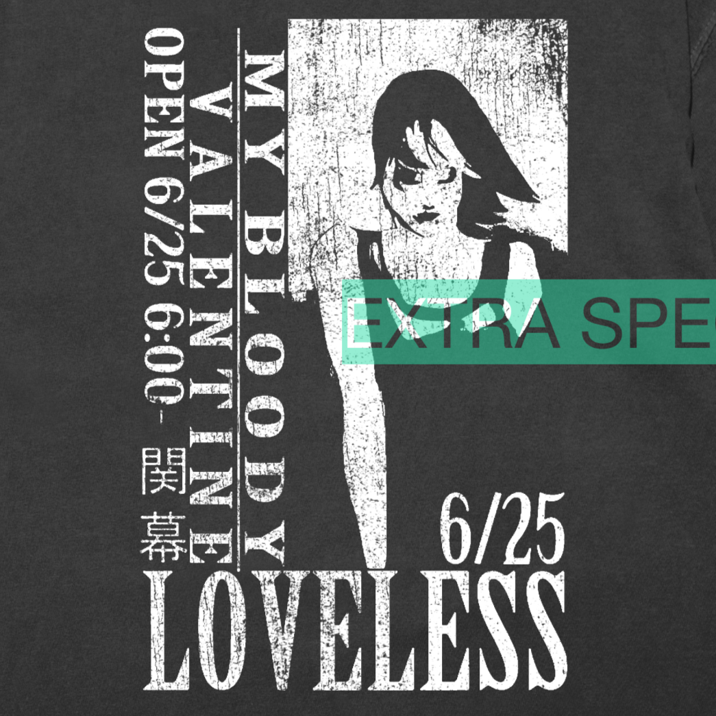 Vintage Final Fantasy VII Loveless Shirt, Vintage MyBloody Valentine Shirt