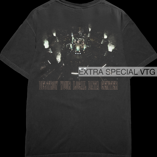 Final Fantasy VII Midgar Data Center | Back Print