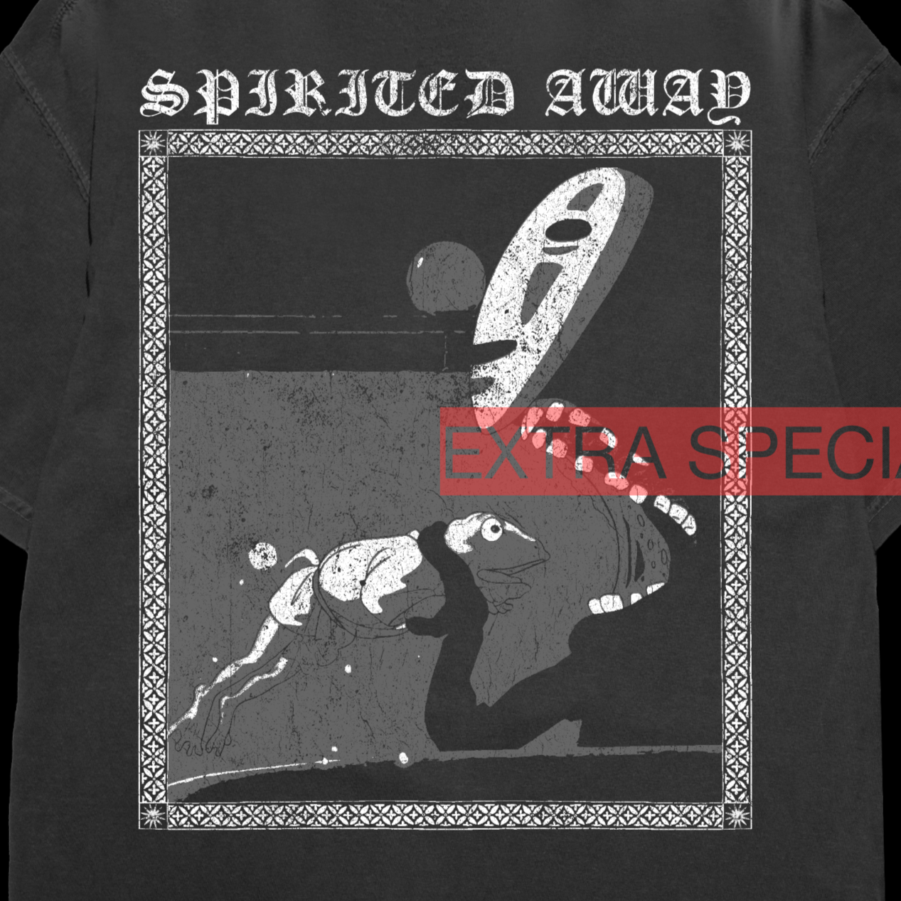 No Face Shirt | Back Print | Studio Ghibli Spirited Away Shirt