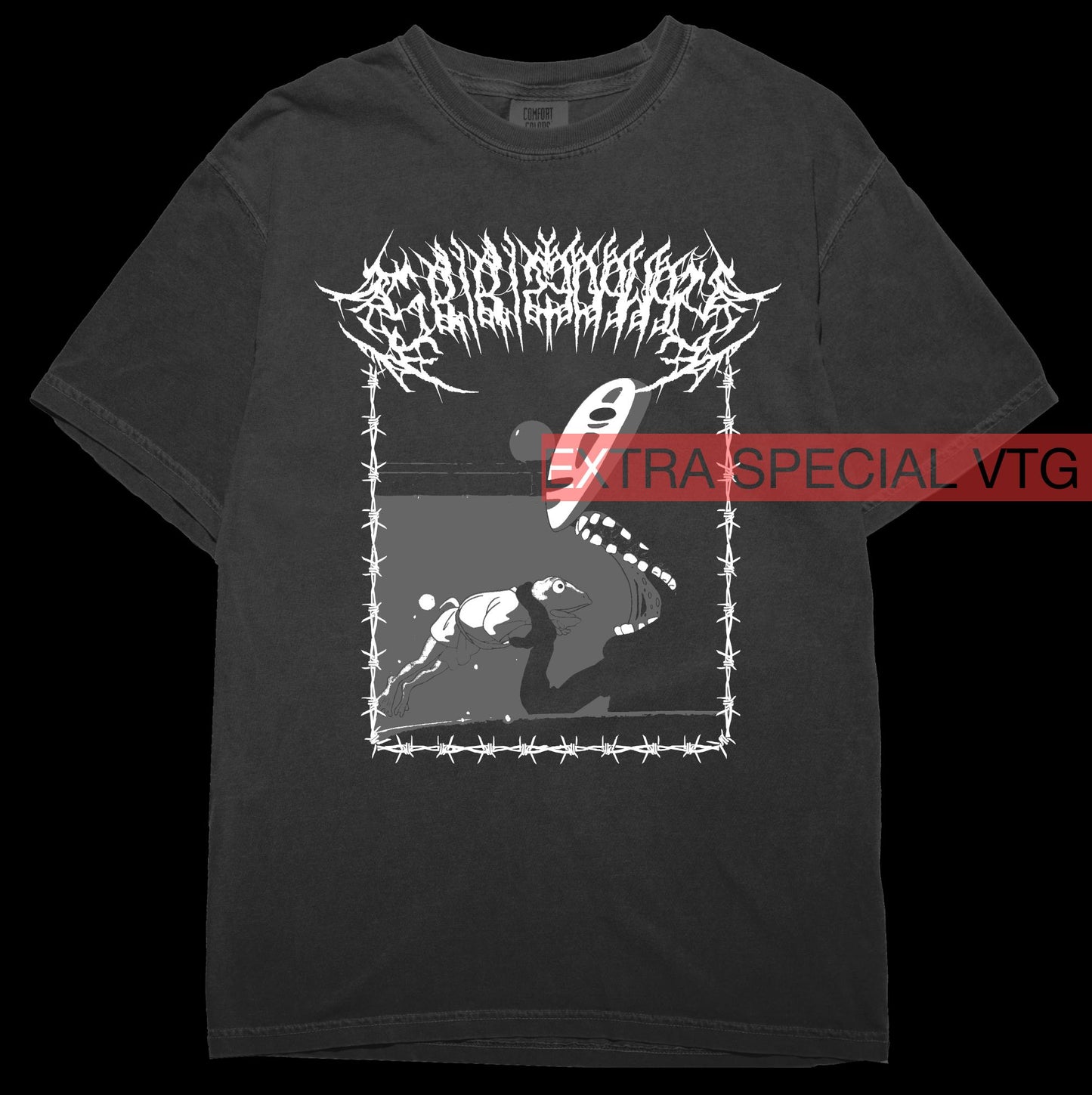 No Face Shirt | Black Metal Anime Shirt