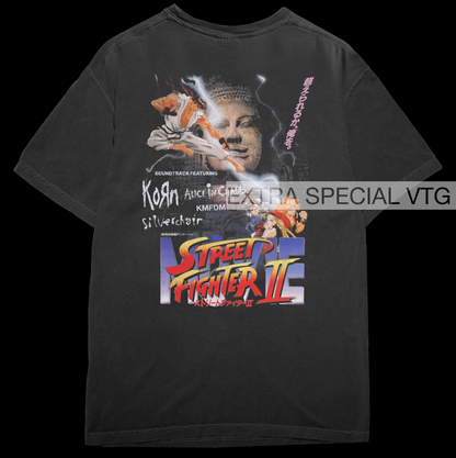 Street Fighter II Movie Shirt | Back Print