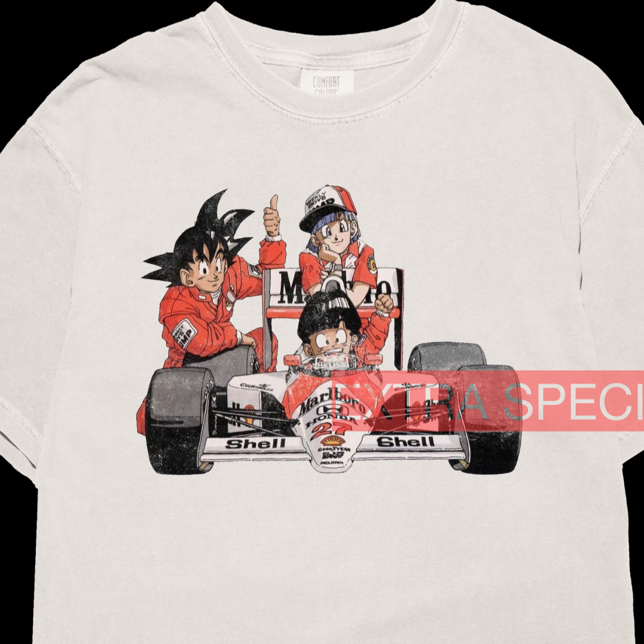 Vintage Dragon Ball Marlboro Racing Shirt | McLaren Shirt