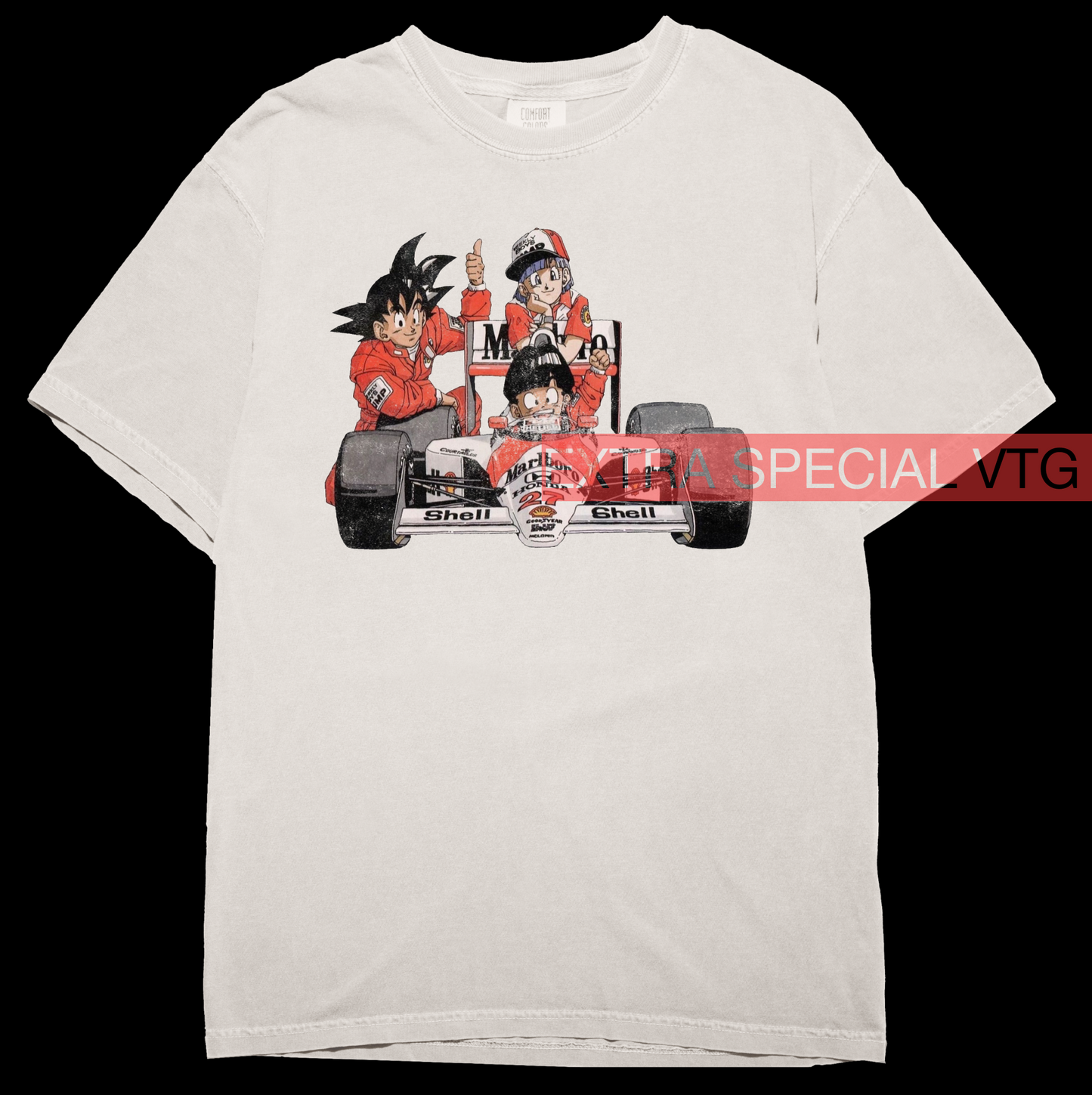 Vintage Dragon Ball Marlboro Racing Shirt | McLaren Shirt