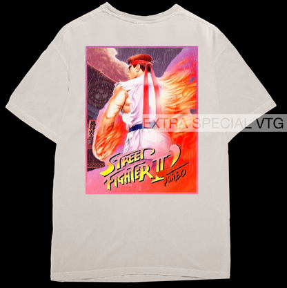 Street Fighter II Turbo Shirt | Back Print