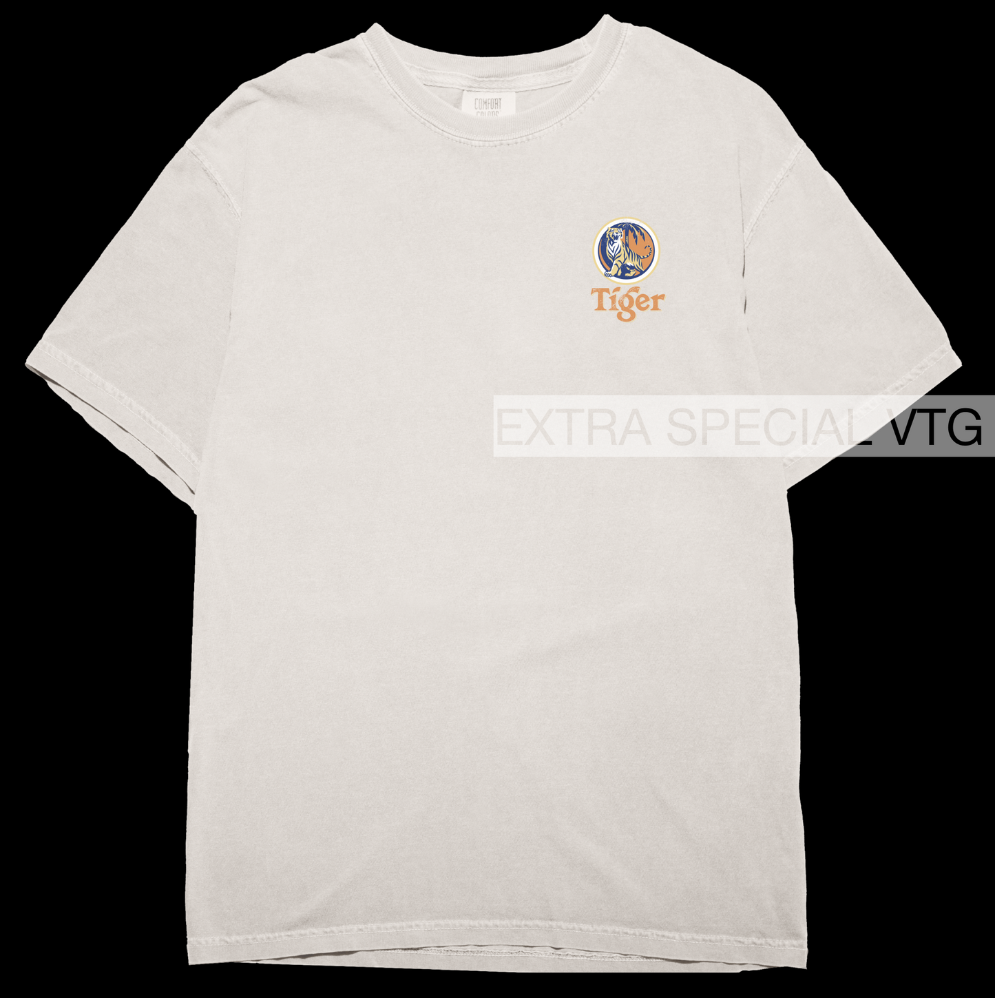 Sagat Tiger Beer Shirt | Street Fighter Shirt | Back Print