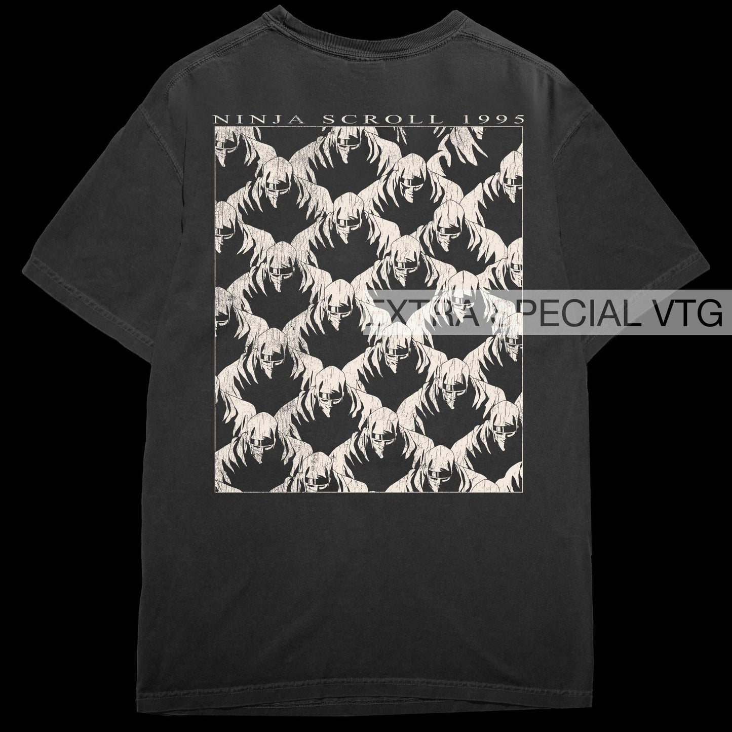 Ninja Scroll 1995 Shirt | Back Print