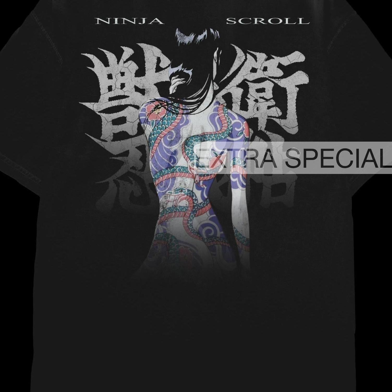 Ninja Scroll Benisato Shirt | Back Print – Extra Special Vintage