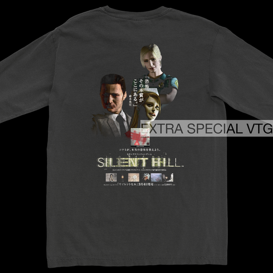 Silent Hill Long Sleeve | Back Print | Japanese Promo Shirt