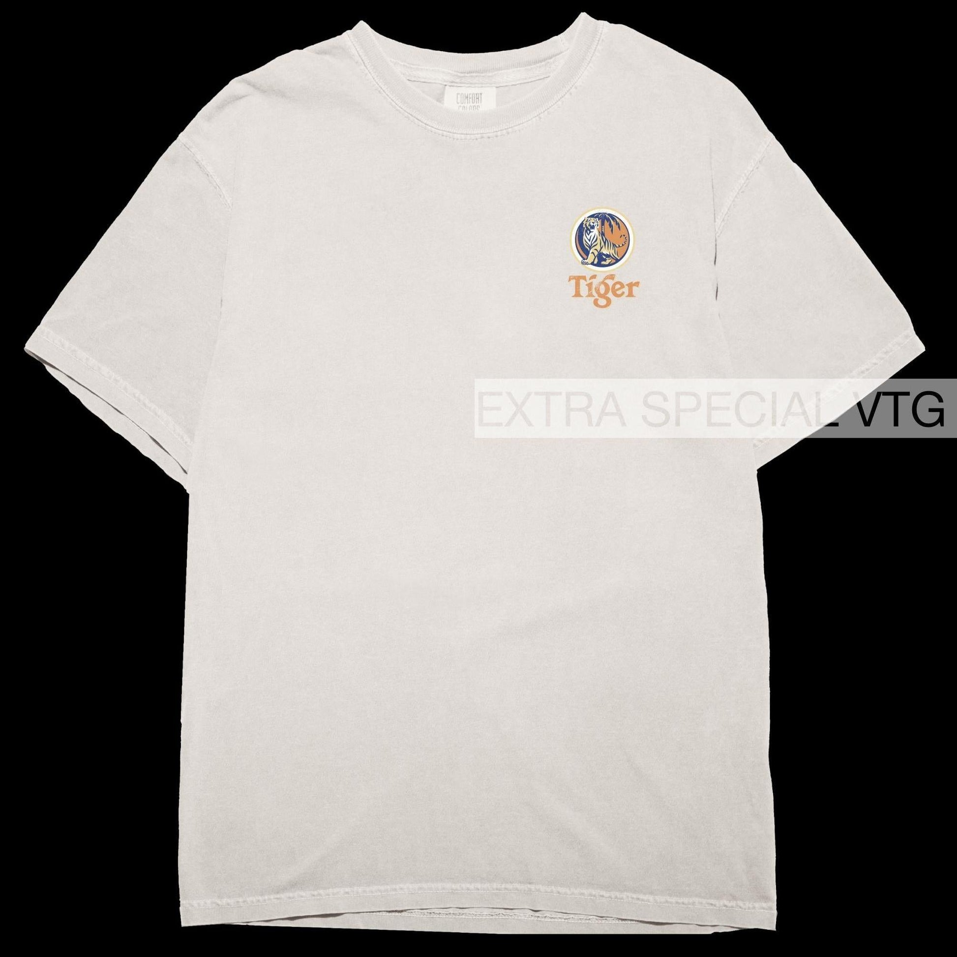 Sagat Tiger Beer Shirt | Street Fighter Shirt | Back Print