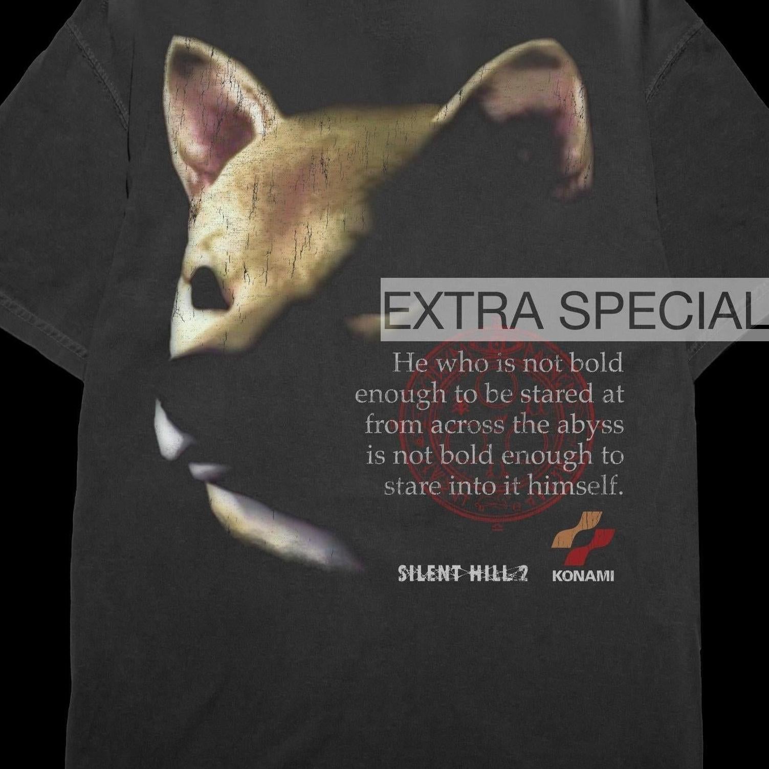 Silent Hill 2 Shirt | Back Print | Shiba – Extra Special Vintage