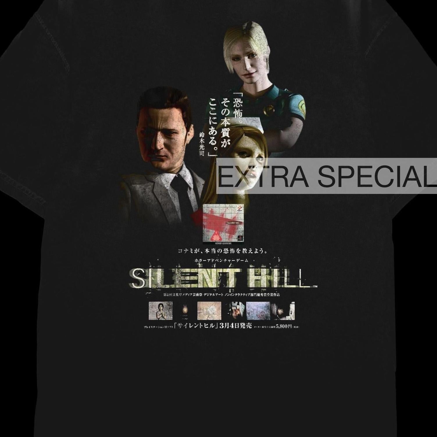 Silent Hill Shirt | Back Print | Silent Hill 1 Japanese Promo