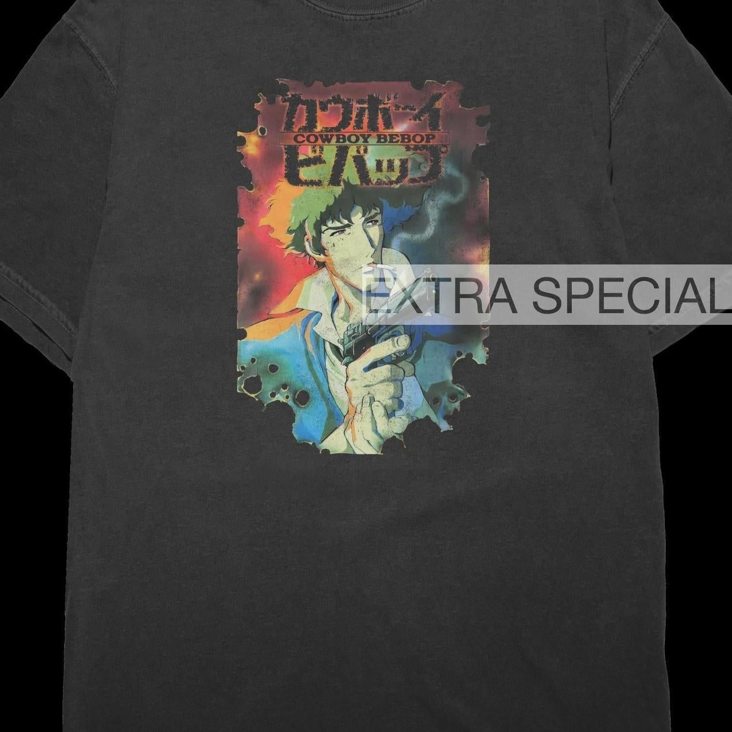 Spike Spiegel Shirt | Cowboy Bebop Shirt – Extra Special Vintage
