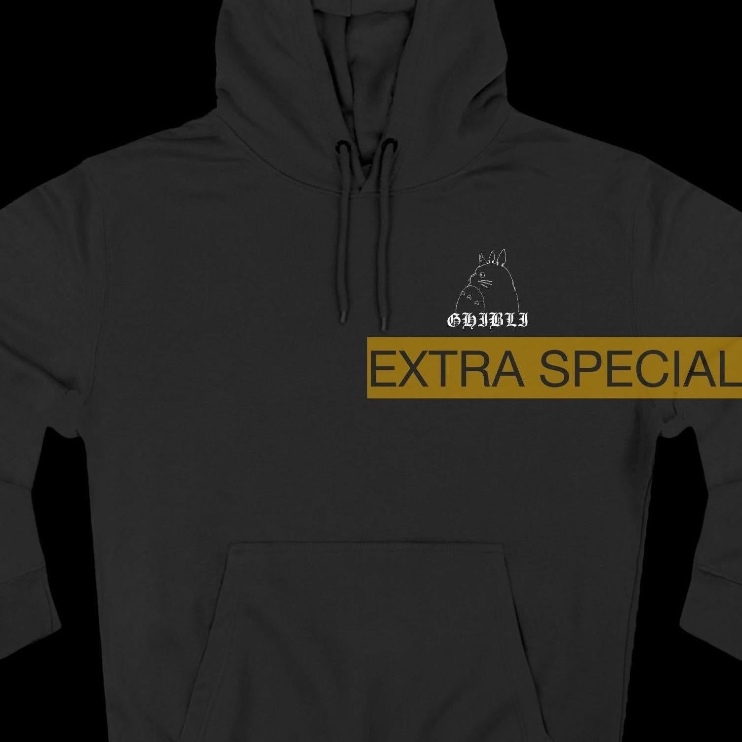 Spirited Away Hoodie | Black Metal Anime Hoodie