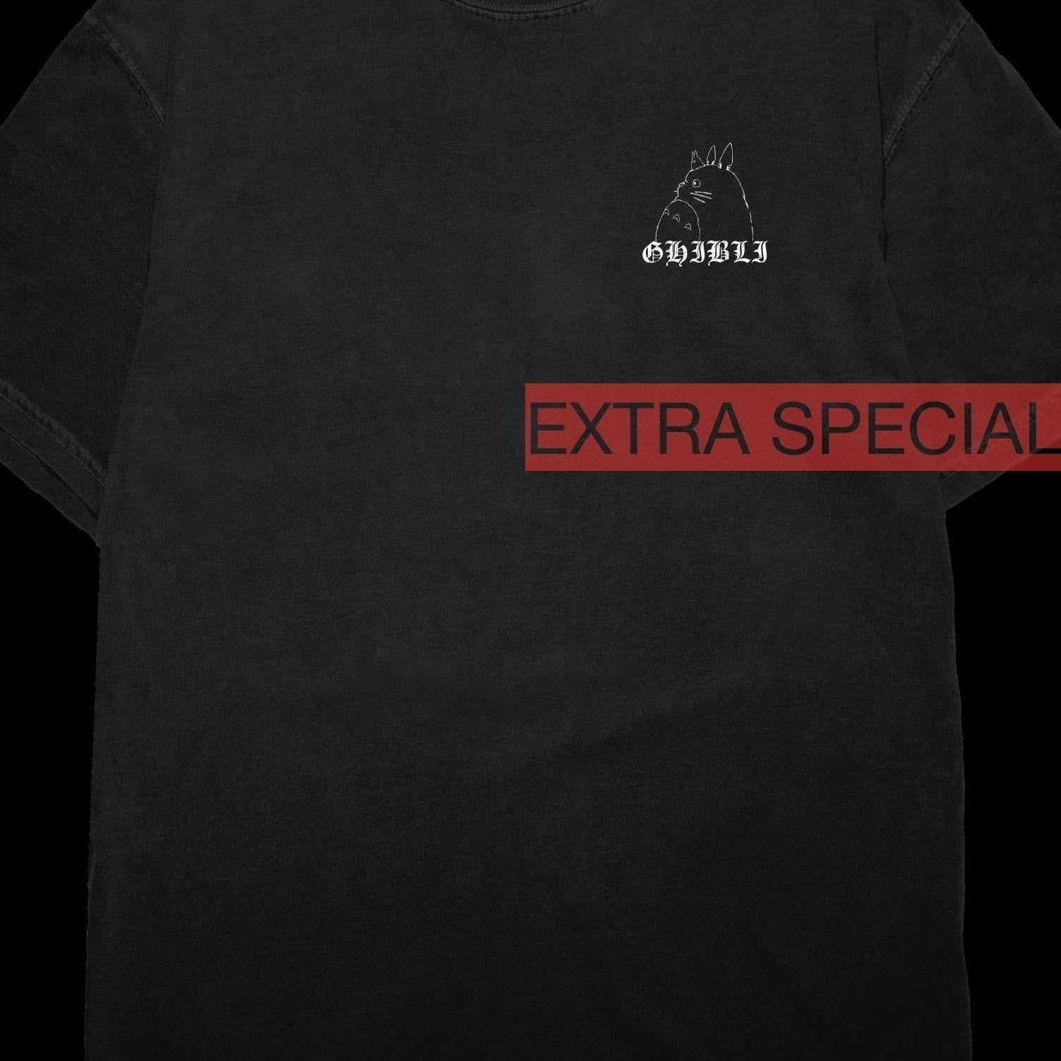 Spirited Away Shirt | Back Print | Black Metal Anime Shirt