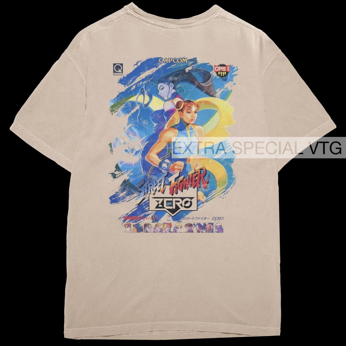 Street Fighter Alpha | Back Print
