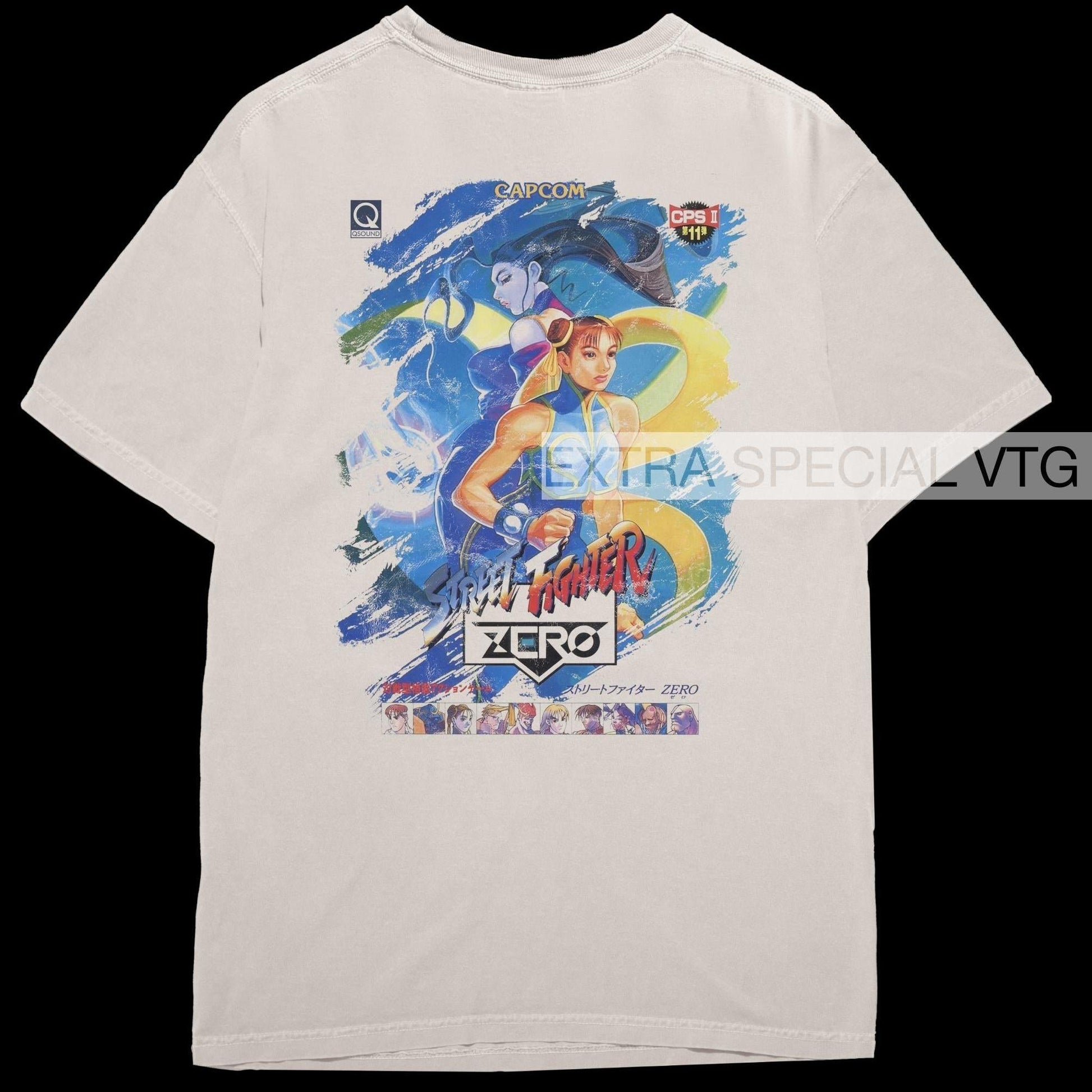 Street Fighter Alpha | Back Print