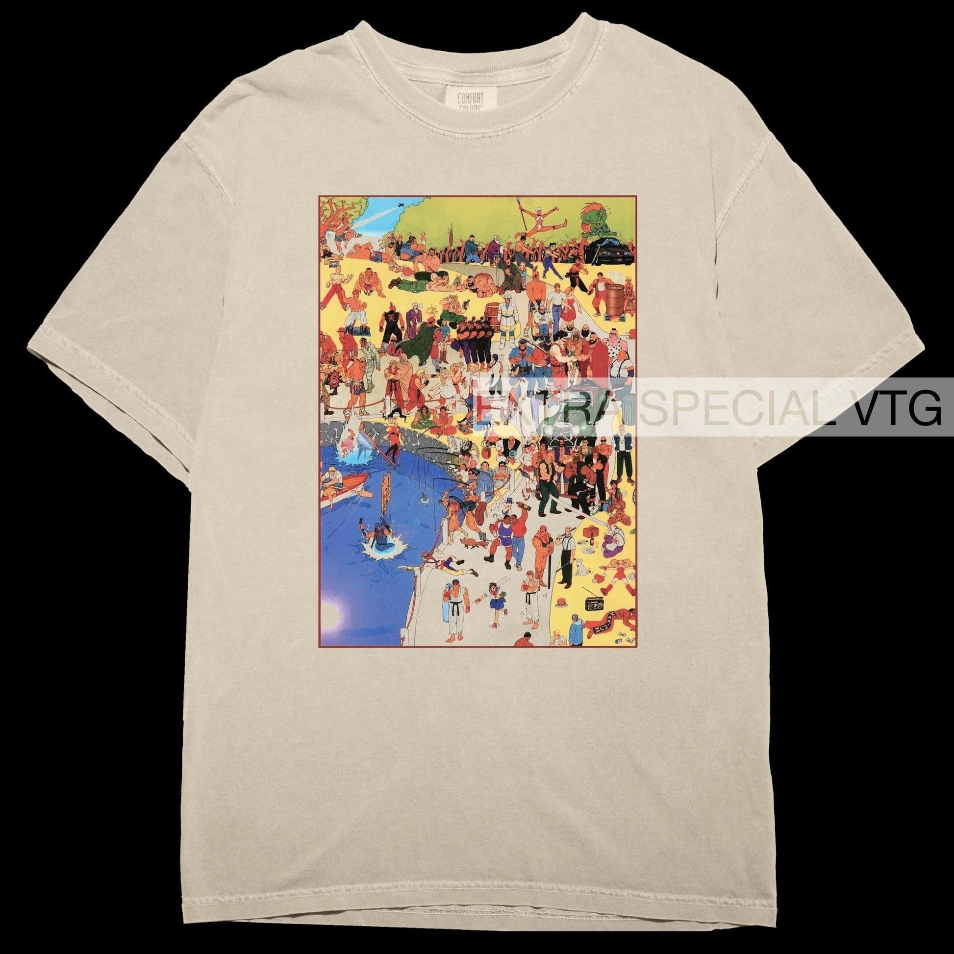 Street Fighter Collage Shirt