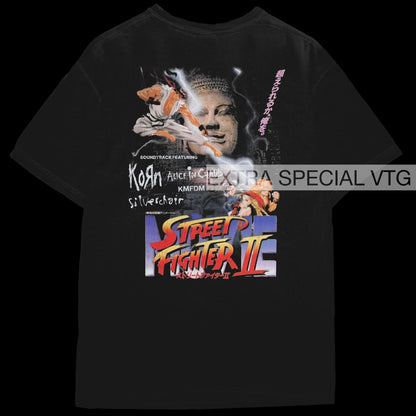 Street Fighter II Movie Shirt | Back Print