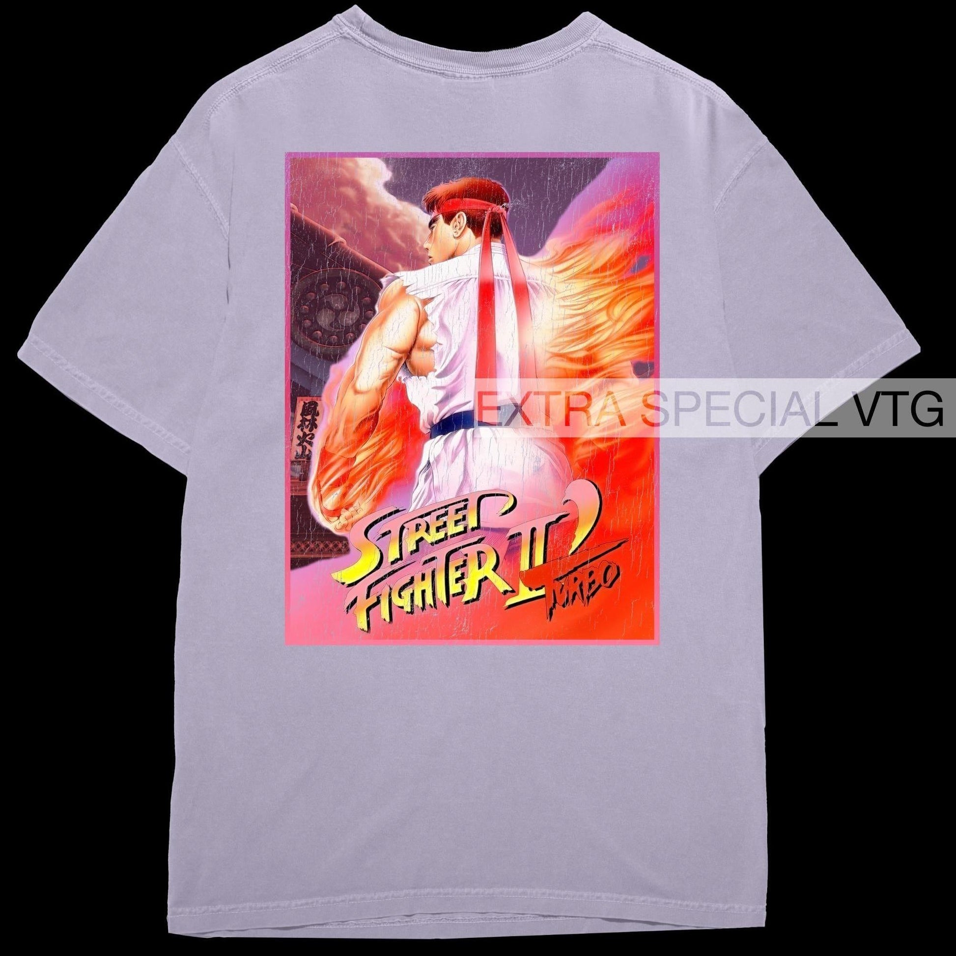 Street Fighter II Turbo Shirt | Back Print