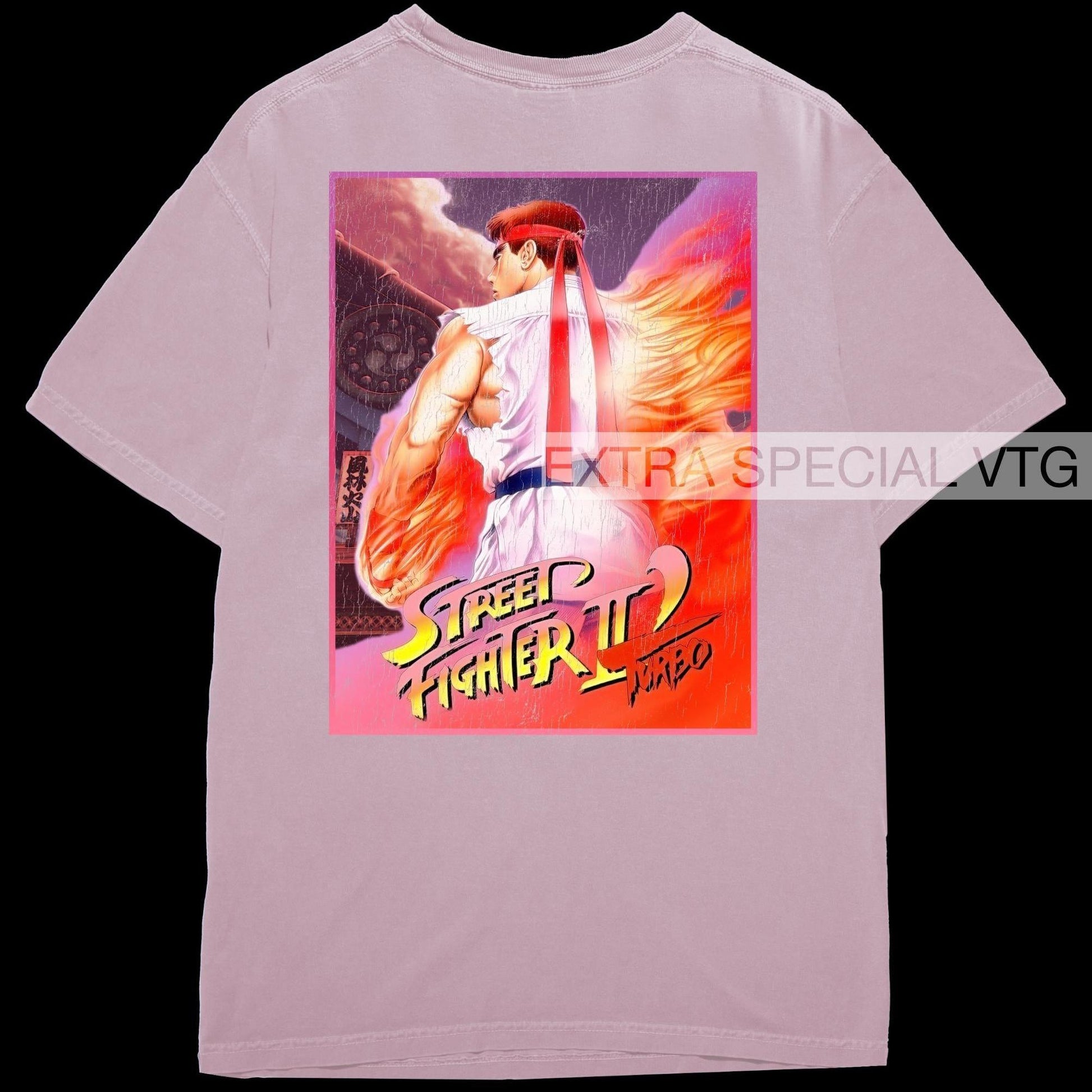 Street Fighter II Turbo Shirt | Back Print