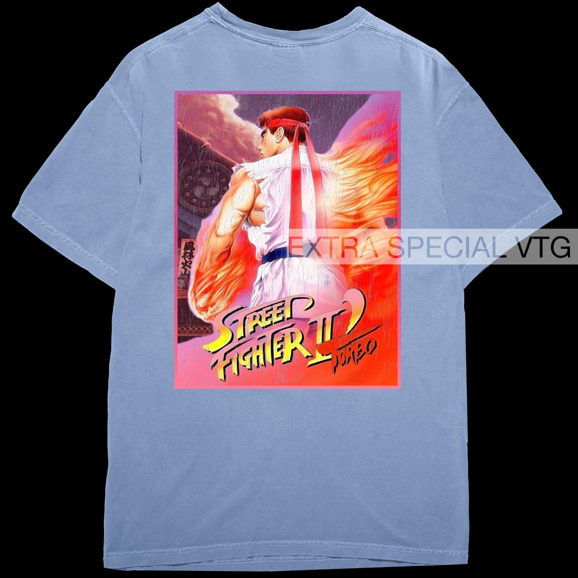 Street Fighter II Turbo Shirt | Back Print