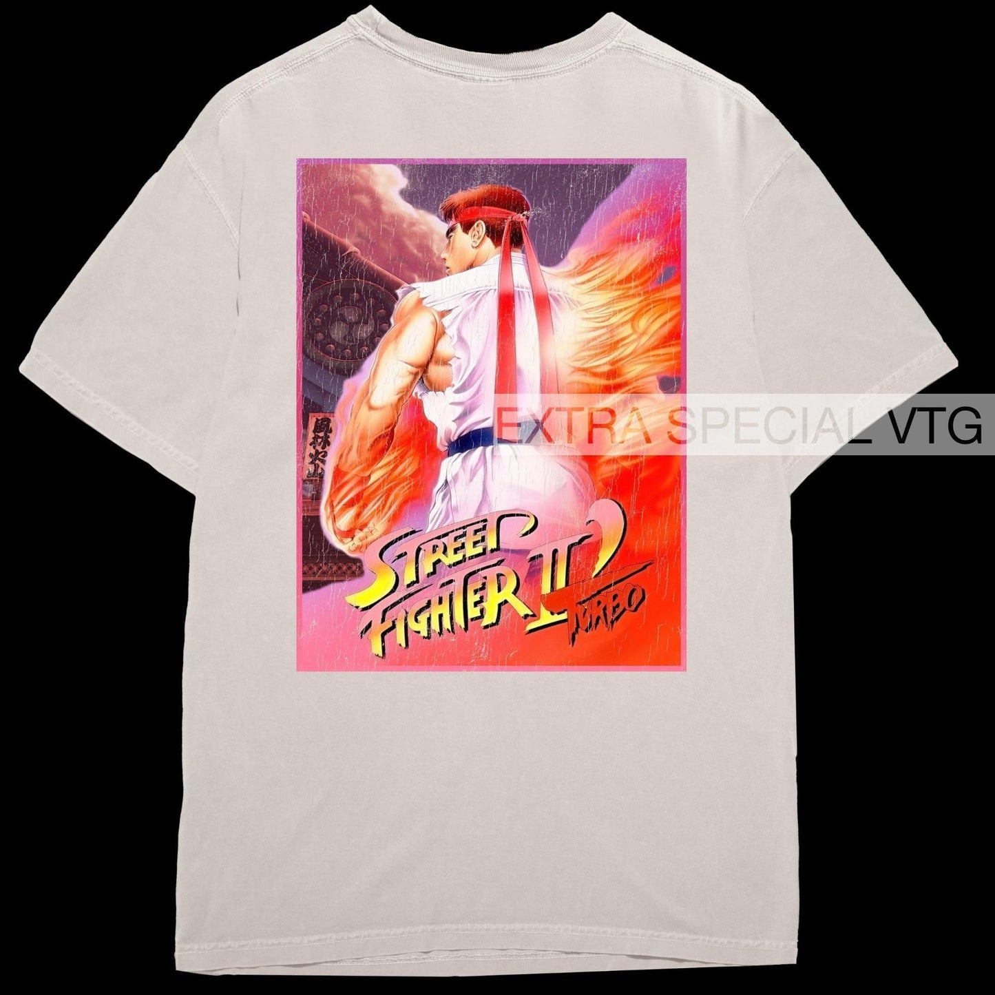 Street Fighter II Turbo Shirt | Back Print