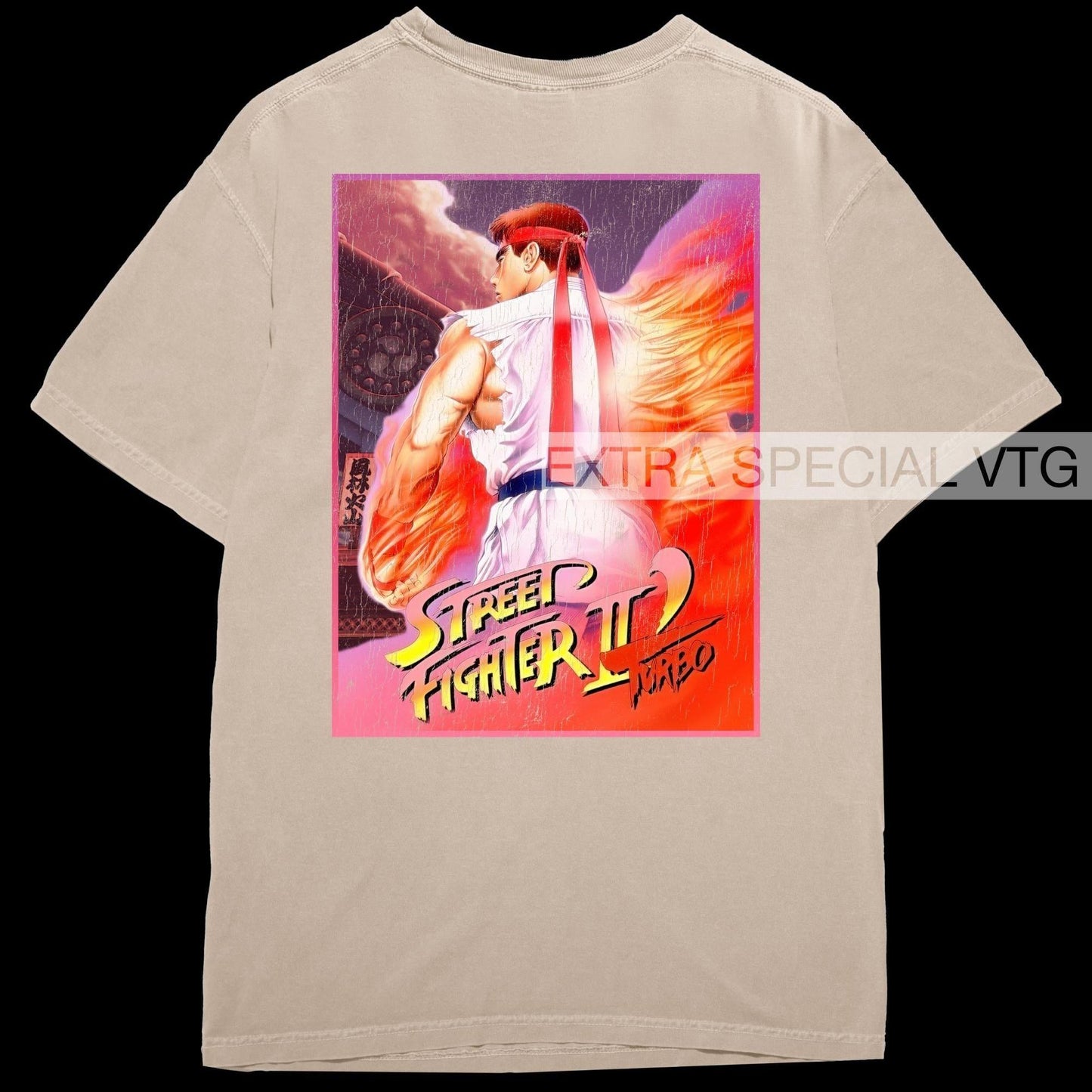 Street Fighter II Turbo Shirt | Back Print