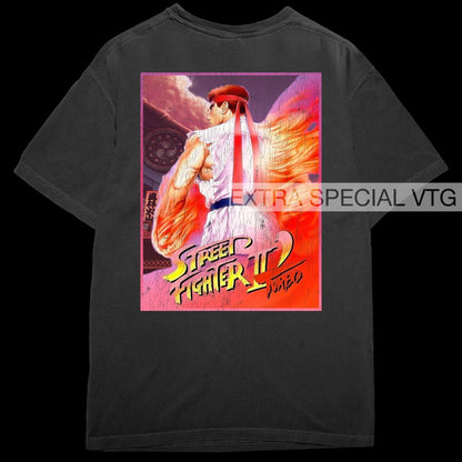 Street Fighter II Turbo Shirt | Back Print