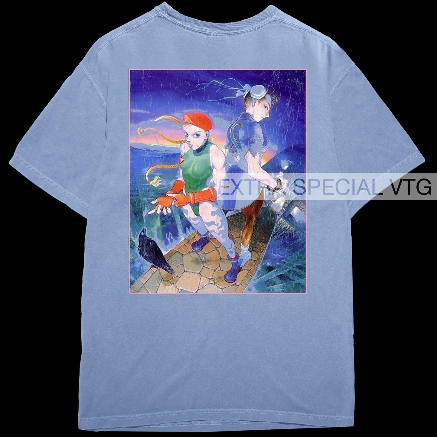 Street Fighter Shirt | Cammy Chun-Li | Back Print