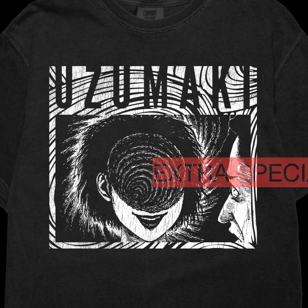 Uzumaki Shirt | Horror Anime Shirt