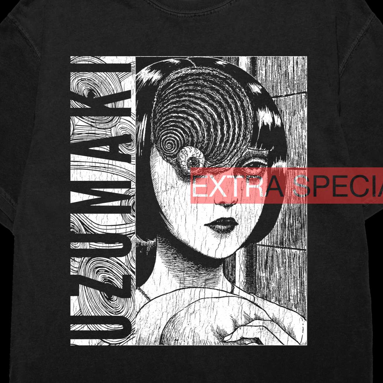 Uzumaki Shirt | Horror Anime Shirt