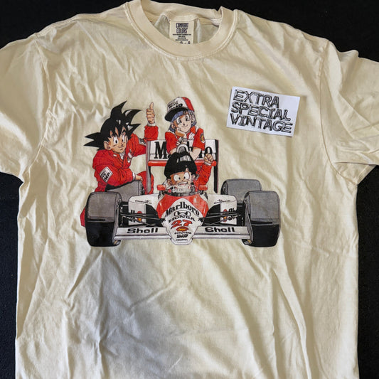 Vintage Dragon Ball Marlboro Racing Shirt | McLaren Shirt