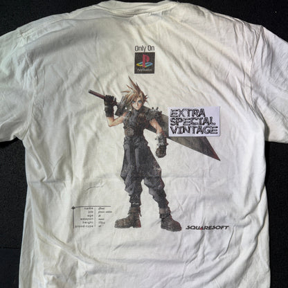 Vintage Final Fantasy VII Shirt | 1997 Reprint | Back Print