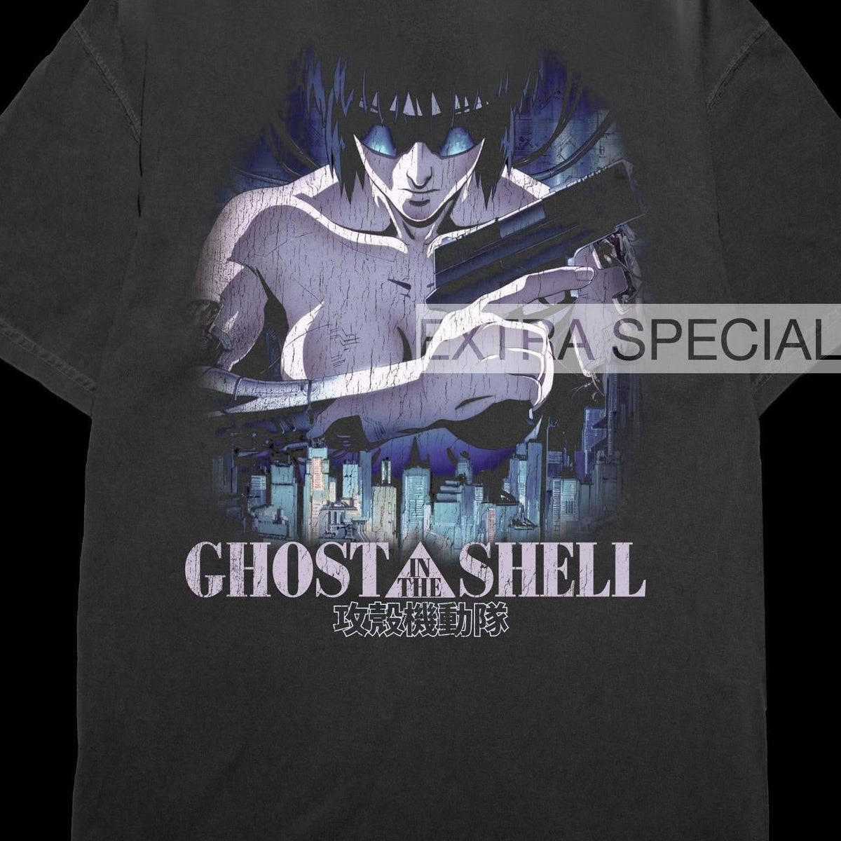 Vintage Ghost in the Shell Shirt - OVA Movie Vintage Shirt – Extra 