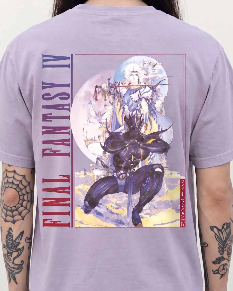 Final Fantasy IV Shirt | Back Print