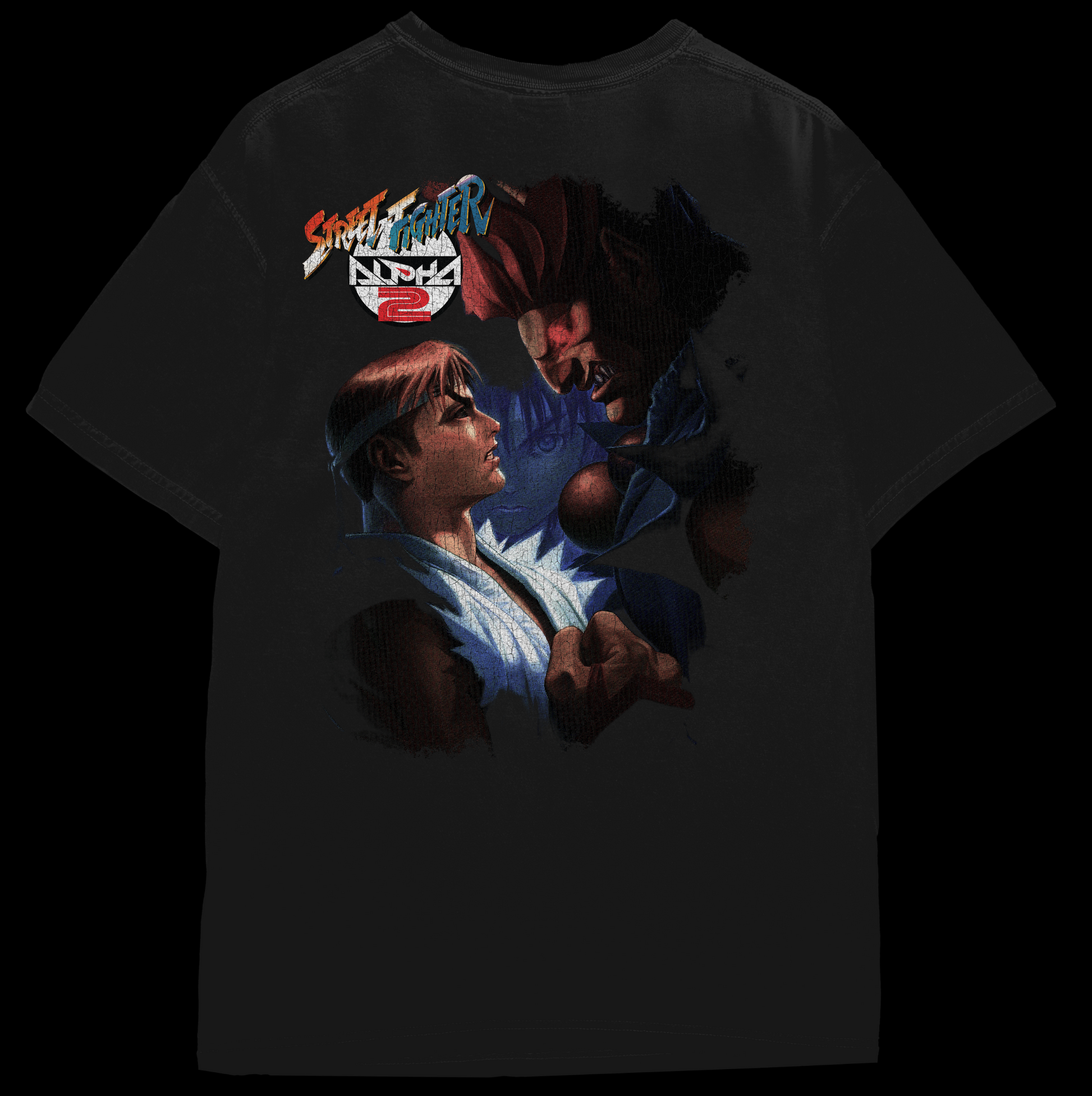 Street Fighter Alpha 2 Shirt - Ryu Akuma Promo Art