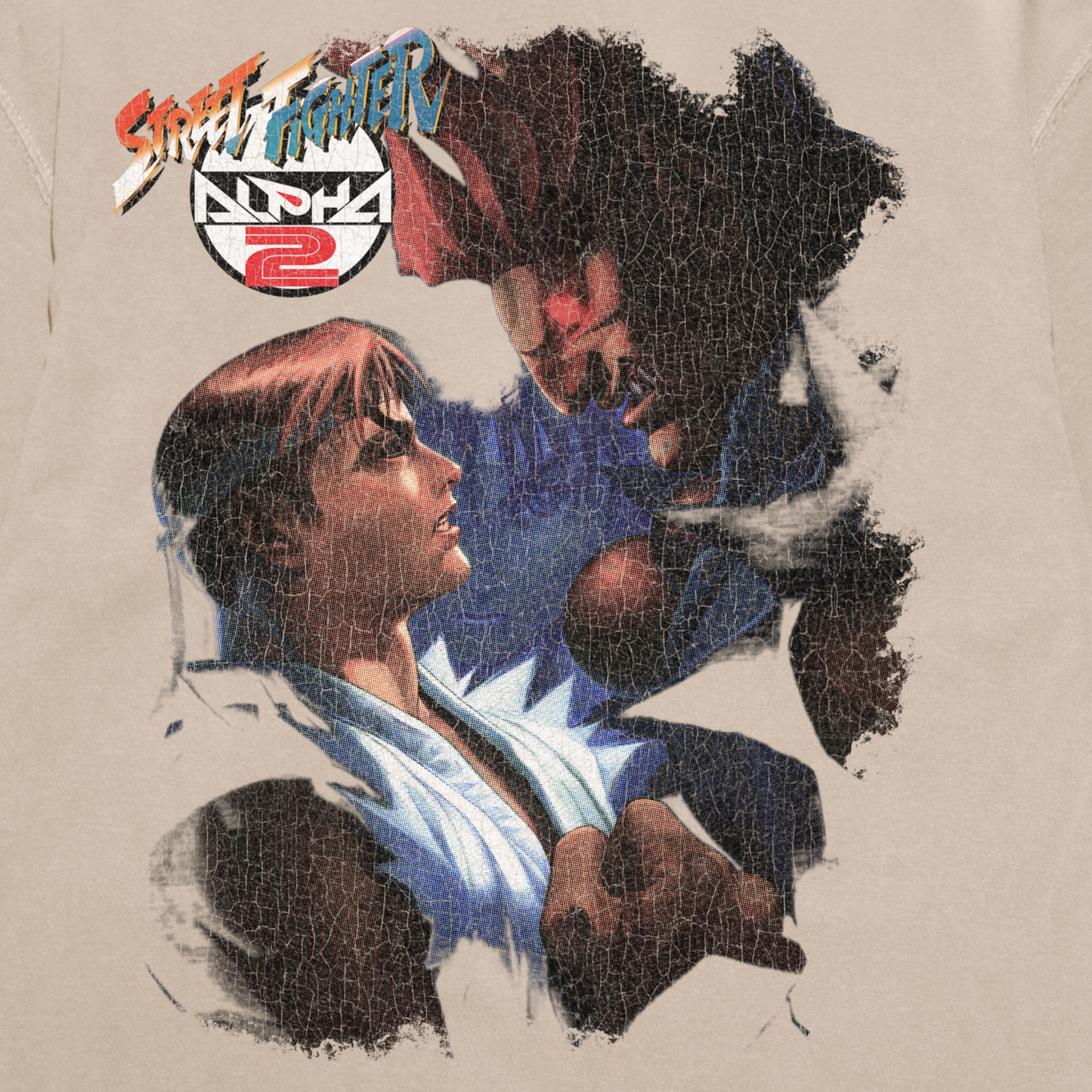 Street Fighter Alpha 2 Shirt - Ryu Akuma Promo Art